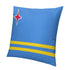 Aruba Flag Throw Pillow - CaribeHeart Aruba